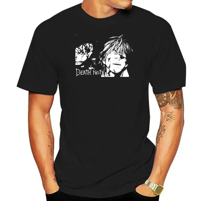 Japanese Anime Manga Death Note T-shirt S-3XL Free Shipping Short Sleeve Round Neck T Shirt Promotion Punk Tops |