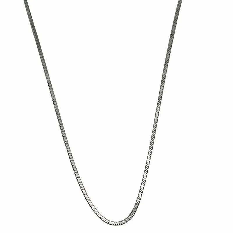YIBEIZI925 Silver Necklace Collar Chain Design Sense, Small and Versatile Hip Hop Personality ins Cool Style Plain Chain
YIBEIZI925 Silver Necklace Collar Chain Design Sense, Small and Versatile Hip Hop Personality ins Cool Style Plain Chain