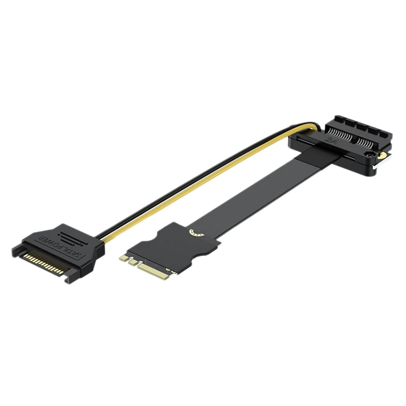 PCI-E Extension Cable PCI-E3.0 M.2 To PCI-E1X Supports M.2 A.Ekey Interface Full-Speed Stable Lossless Signal
PCI-E Extension Cable PCI-E3.0 M.2 To PCI-E1X Supports M.2 A.Ekey Interface Full-Speed Stable Lossless Signal