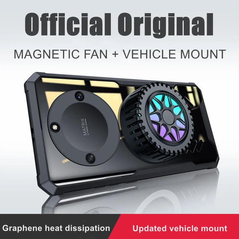 Cooling Case for Huawei Honor X40 GT Graphene Aluminum Game Heat Dissipation Cover + Radiator Game Fan For Huawei Honor X30 X40
Cooling Case for Huawei Honor X40 GT Graphene Aluminum Game Heat Dissipation Cover + Radiator Game Fan For Huawei Honor X30 X40