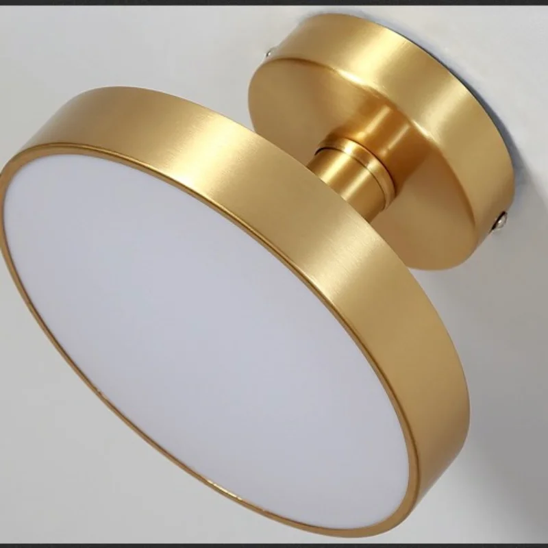 Modern Gold Led Ceiling Lights for Bedroom Hallway Corridor Balcony Round Decoration Lamp Lighting Chandelier Nordic Indoor Modern Gold Led Ceiling Lights for Bedroom Hallway Corridor Balcony Round Decoration Lamp Lighting Chandelier Nordic Indoor