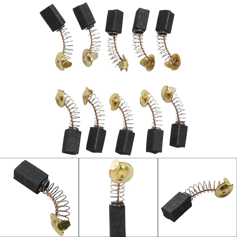 10pcs Carbon Brushes Replacement Parts For Electric Hammer Drill Motors 13 X 7.5 X 6.5mm Power Tools Accessories
10pcs Carbon Brushes Replacement Parts For Electric Hammer Drill Motors 13 X 7.5 X 6.5mm Power Tools Accessories