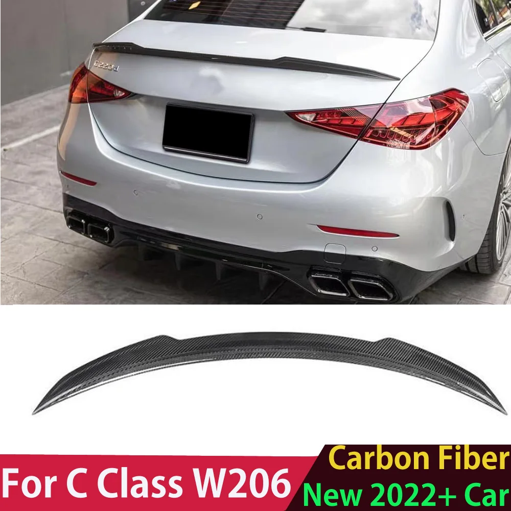 AMG / FD / PSM/ X Style Real Carbon Fiber Spoiler Ducktail Rear Boot Lip for Mercedes C Class W206 2022+ C180 C220d C300
AMG / FD / PSM/ X Style Real Carbon Fiber Spoiler Ducktail Rear Boot Lip for Mercedes C Class W206 2022+ C180 C220d C300