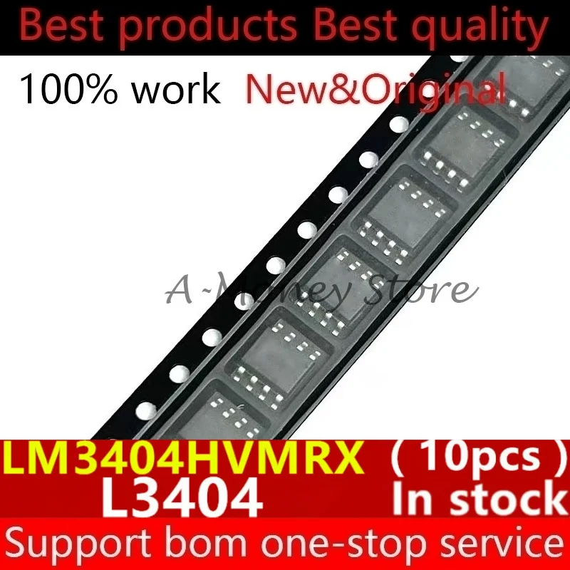 

(10pcs)LM3404HVMR LM3404HVMRX LM3404 L3404 sop-8