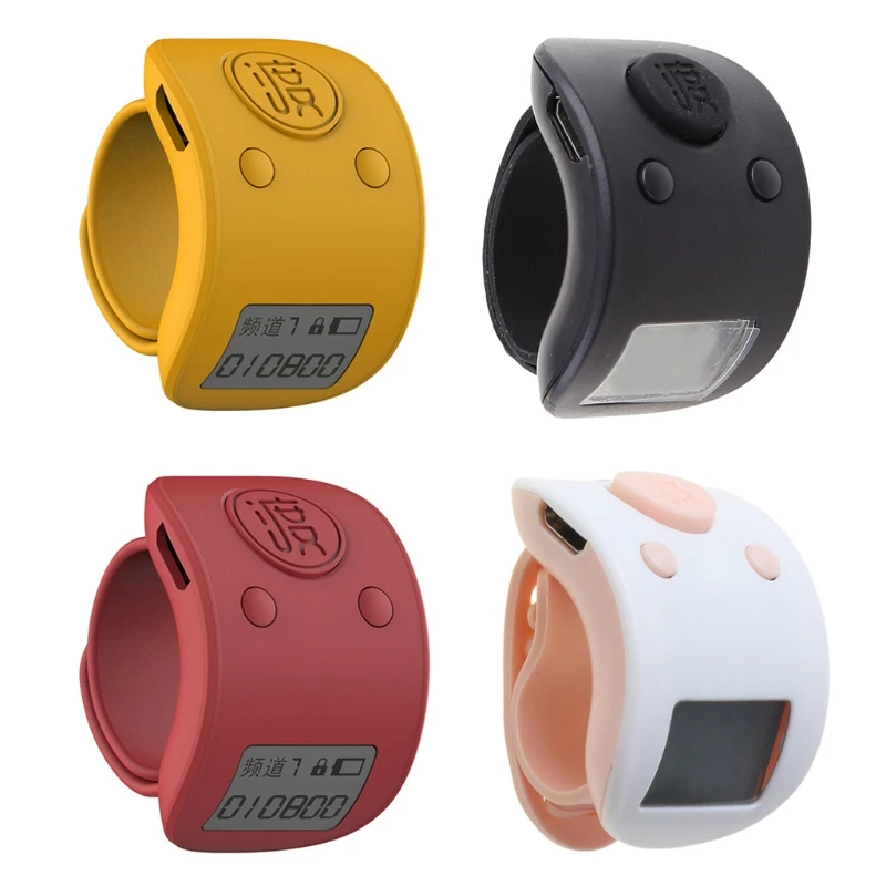 Mini Digital LCD Electronic Finger Ring Hand Tally Counter 9 Digit Prayer Rechargeable Counters Clicker 03KA
Mini Digital LCD Electronic Finger Ring Hand Tally Counter 9 Digit Prayer Rechargeable Counters Clicker 03KA