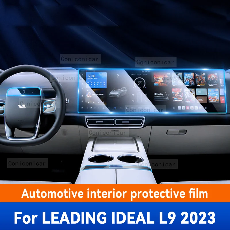 For LEADING IDEAL L9 2023 Car Interior Gearbox Panel Dashboard Center console Anti-Scratch Protective Film Accessories Sticker
For LEADING IDEAL L9 2023 Car Interior Gearbox Panel Dashboard Center console Anti-Scratch Protective Film Accessories Sticker