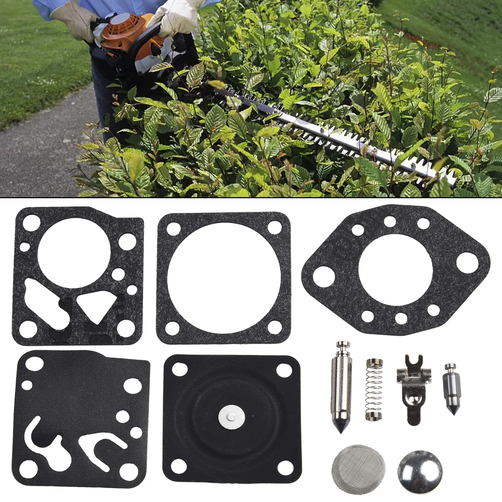 For Tillotson RK-13HU Carburetor Seal Membrane Set For Dolmar 110 110i 115i 115iH For Echo 302 Carburetor Gaskets Kit Power Tool
For Tillotson RK-13HU Carburetor Seal Membrane Set For Dolmar 110 110i 115i 115iH For Echo 302 Carburetor Gaskets Kit Power Tool