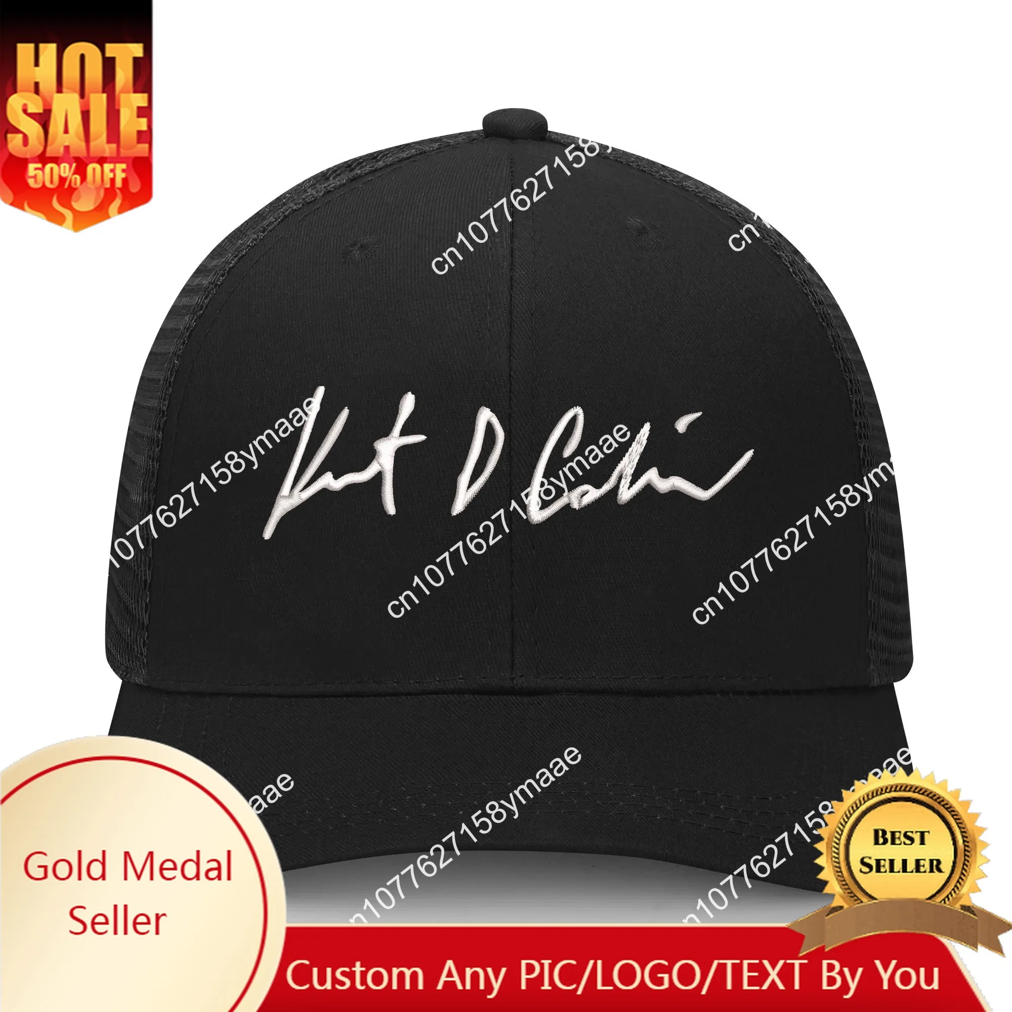 Kurt Cobain Embroidery Hat Mens Womens Sports Baseball Hat Breathable Mesh Summer Sun Visor Headwear Custom Made DIY Caps Logo
Kurt Cobain Embroidery Hat Mens Womens Sports Baseball Hat Breathable Mesh Summer Sun Visor Headwear Custom Made DIY Caps Logo