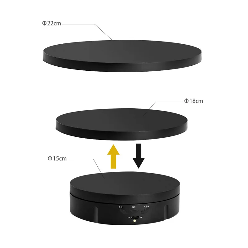 Electric Display Table 3-in-1 Combination Of Intelligent Remote Control Speed Regulating Turntable Angle Jewelry Tools
Electric Display Table 3-in-1 Combination Of Intelligent Remote Control Speed Regulating Turntable Angle Jewelry Tools