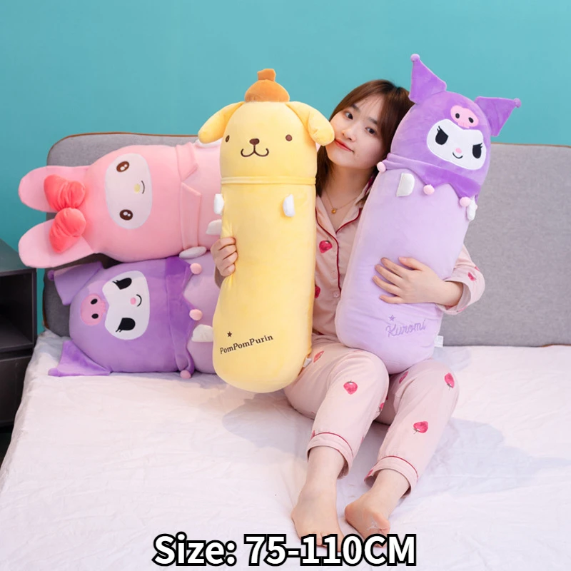 110 см Симпатичные мягкие длинные детские игрушки Sanrio мультяшный мягкий сон Kawaii Kuromi My плюшевая кукла-Подушка Детские Подарки для девочек
110 см Симпатичные мягкие длинные детские игрушки Sanrio мультяшный мягкий сон Kawaii Kuromi My плюшевая кукла-Подушка Детские Подарки для девочек