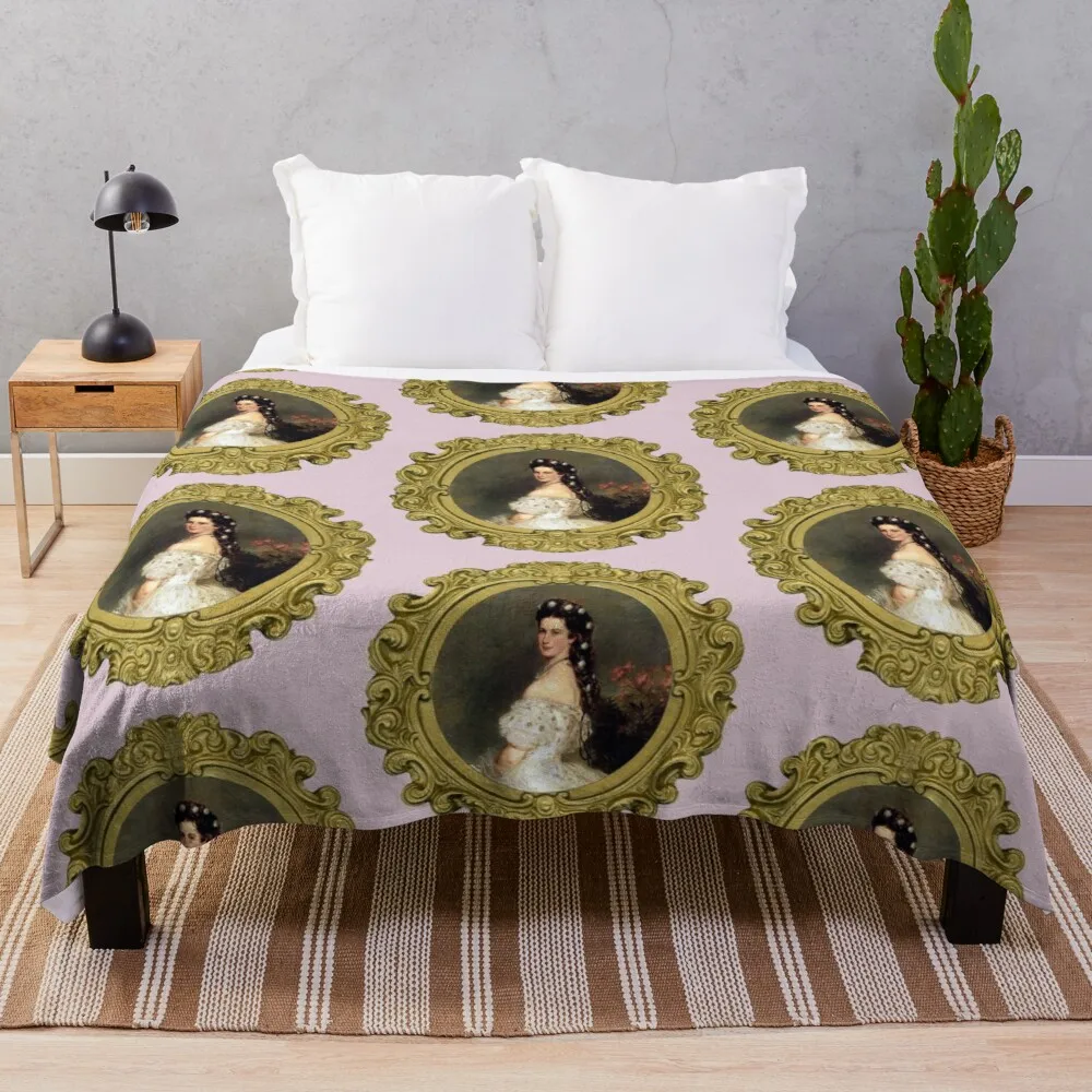 Portrait of Princess SissiThrow Blanket crochet blanket decorative sofa blanket floral throw blanket multi-purpose
Portrait of Princess SissiThrow Blanket crochet blanket decorative sofa blanket floral throw blanket multi-purpose