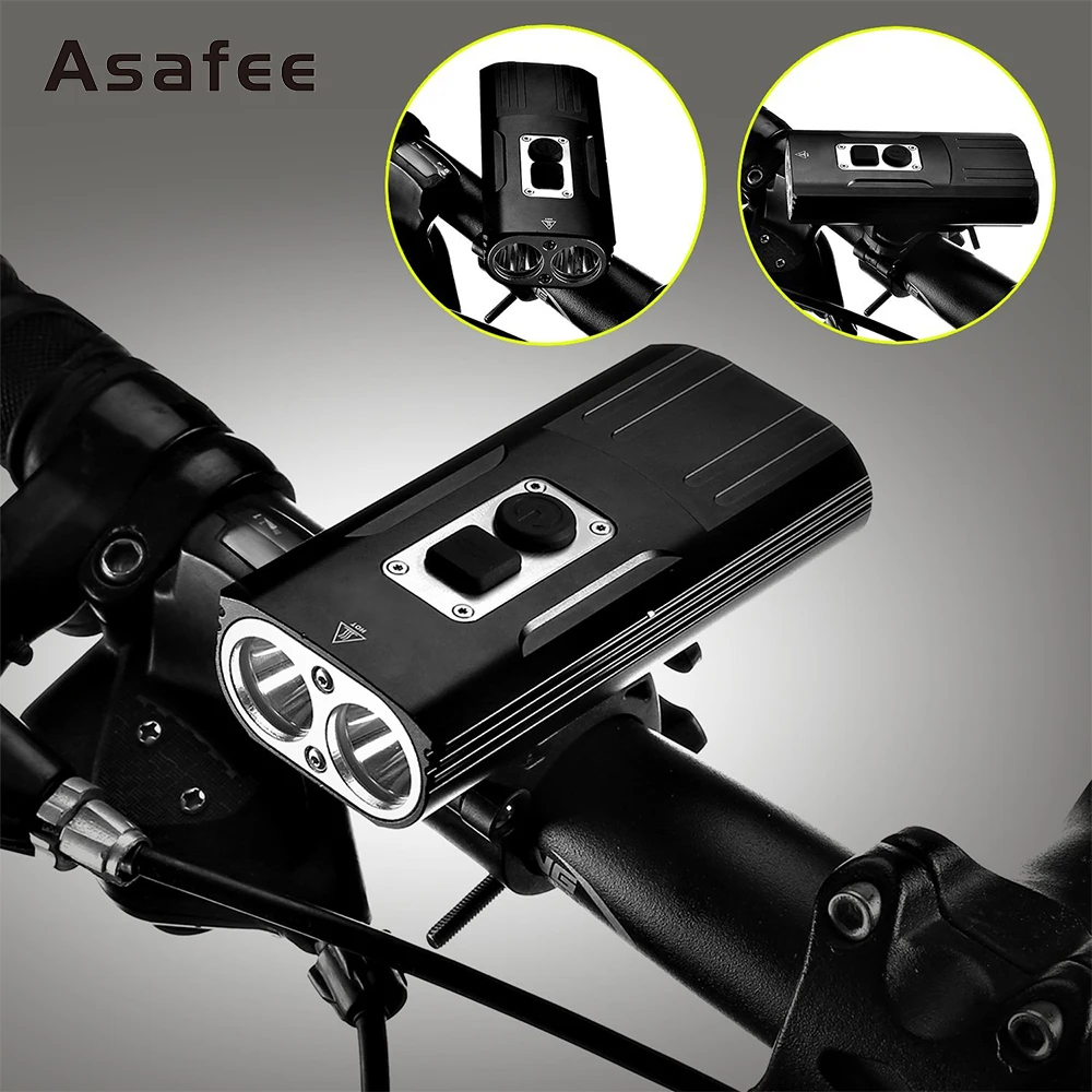 Asafee Strong Light Bicycle Lamp USB Rechargeable Front Light LED Light Night Riding Outdoor Riding Equipment Super Bright 
Asafee Strong Light Bicycle Lamp USB Rechargeable Front Light LED Light Night Riding Outdoor Riding Equipment Super Bright