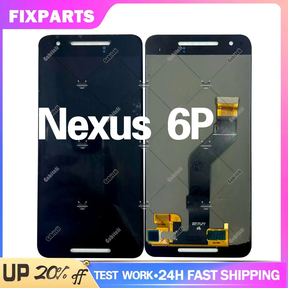 5.7" Tested For Huawei Nexus 6P LCD Screen Display Touch Panel Digitizer With Frame For Huawei Nexus 6P Display Replacement
5.7" Tested For Huawei Nexus 6P LCD Screen Display Touch Panel Digitizer With Frame For Huawei Nexus 6P Display Replacement