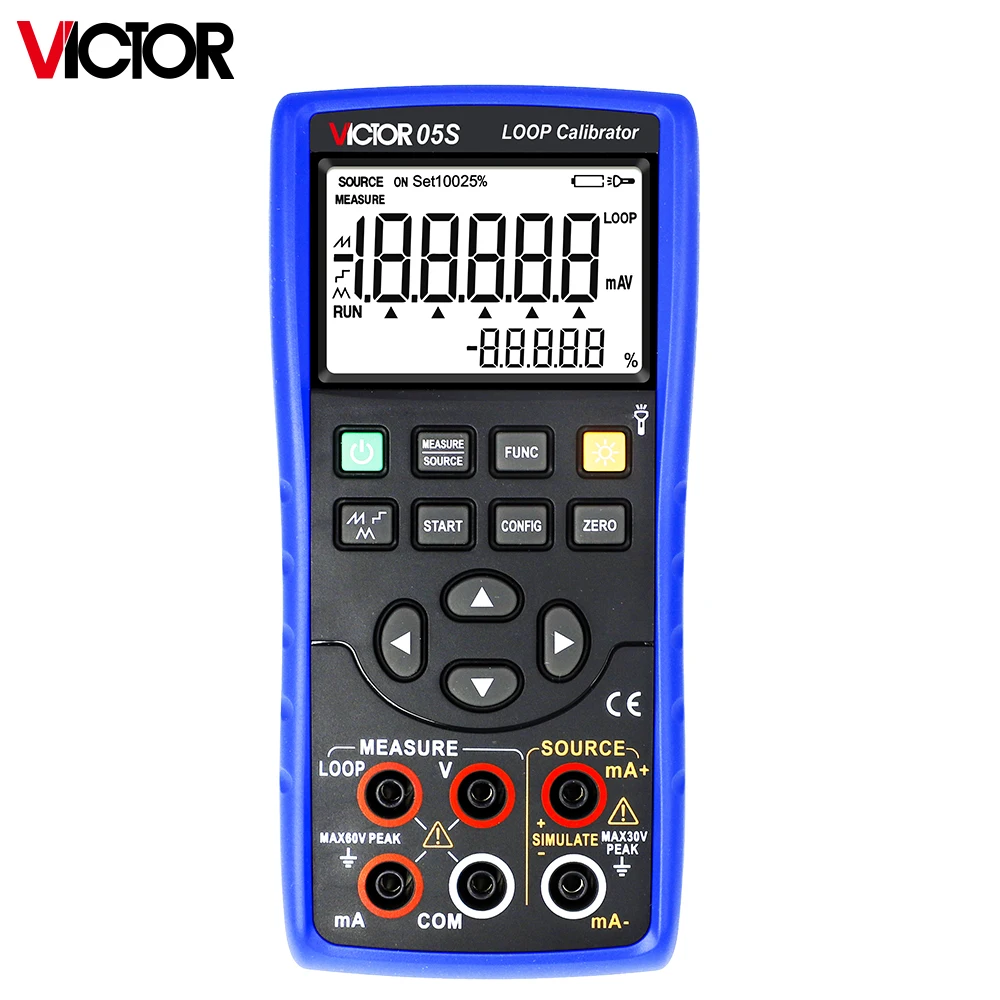 Victor 05S петля калибратор точность 0.02% Высокая точность выходной ток 30mA 24V питания Передатчик Вход фонарик индикатор
Victor 05S петля калибратор точность 0.02% Высокая точность выходной ток 30mA 24V питания Передатчик Вход фонарик индикатор