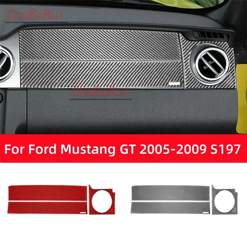 Аксессуары для Ford Mustang GT 2005-2009 S197, Приборная панель автомобиля из углеродного волокна, отделочная Крышка для дефлектора, декоративные наклейки на рамку
Аксессуары для Ford Mustang GT 2005-2009 S197, Приборная панель автомобиля из углеродного волокна, отделочная Крышка для дефлектора, декоративные наклейки на рамку