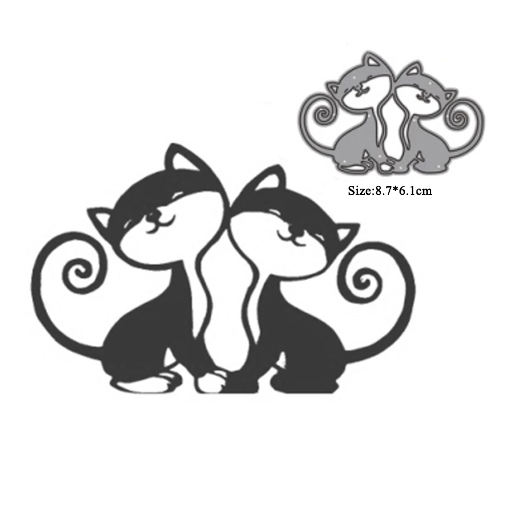 Metal Cutting Die Cut Dies Scrapbooking Cats Animal Paper Craft Diy for Card Making Frame Embossing Folders stencils
Metal Cutting Die Cut Dies Scrapbooking Cats Animal Paper Craft Diy for Card Making Frame Embossing Folders stencils