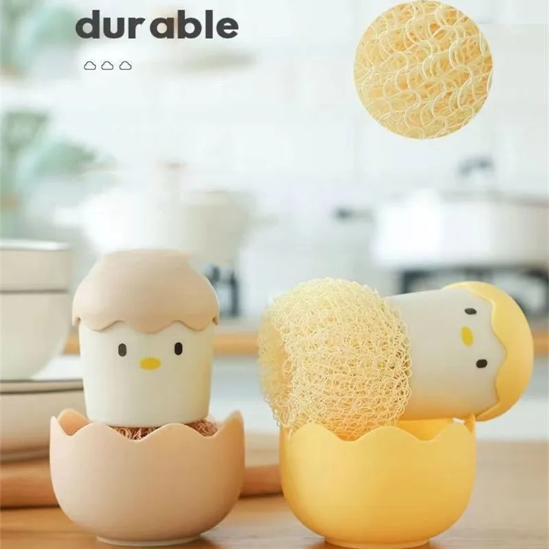 Detachable Pot Washing Brush, Egg Shell Dish Cleaning Brush, Stovetop Decontamination Brush, Cleaning Ball with Handle 
Detachable Pot Washing Brush, Egg Shell Dish Cleaning Brush, Stovetop Decontamination Brush, Cleaning Ball with Handle