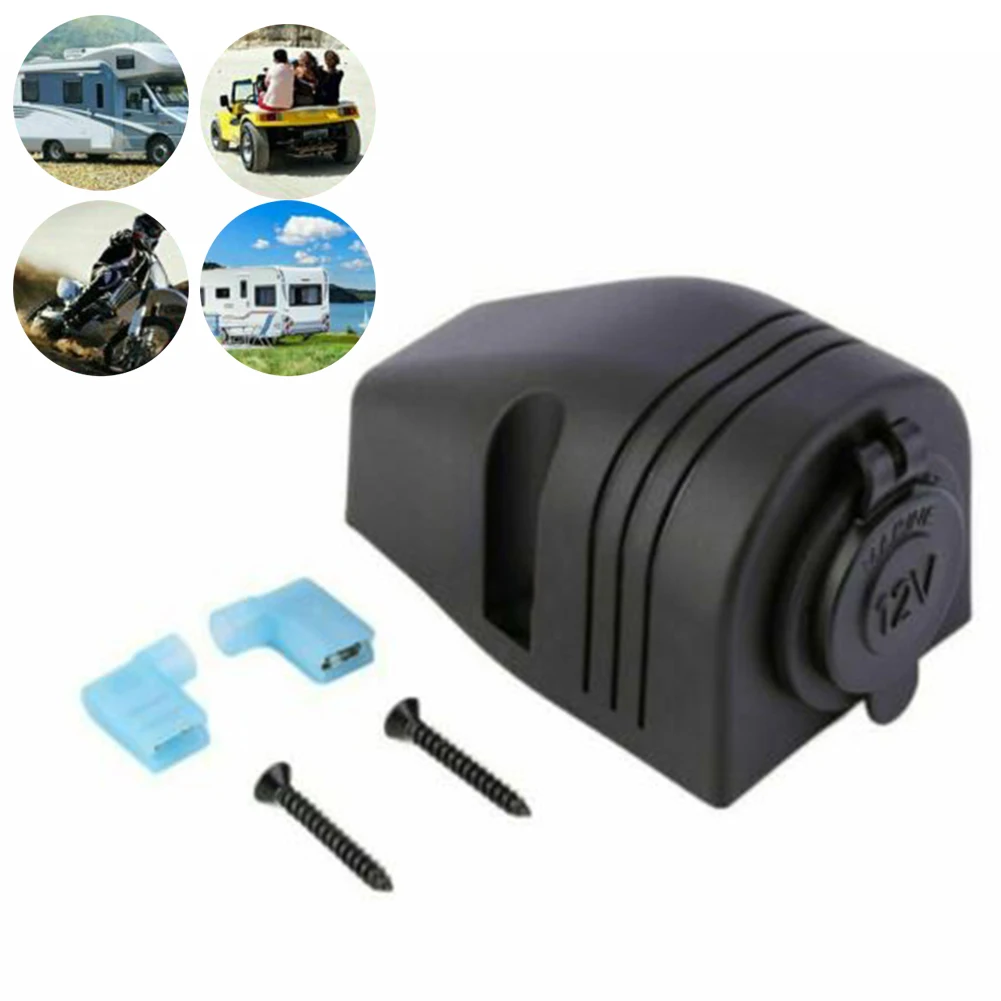 Black Car Cigar Lighter Socket Surface Power Plug Outlet Mount Accessories 12V/24V Power Socket Auto Interior Parts Replacement
Black Car Cigar Lighter Socket Surface Power Plug Outlet Mount Accessories 12V/24V Power Socket Auto Interior Parts Replacement