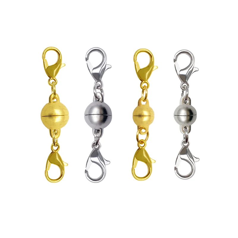 10pcs Round Magnet Clasps Two-head Clasp Buckles for DIY Necklace Bracelet Jewelry Making Connector Findings Accessories Supplie
10pcs Round Magnet Clasps Two-head Clasp Buckles for DIY Necklace Bracelet Jewelry Making Connector Findings Accessories Supplie