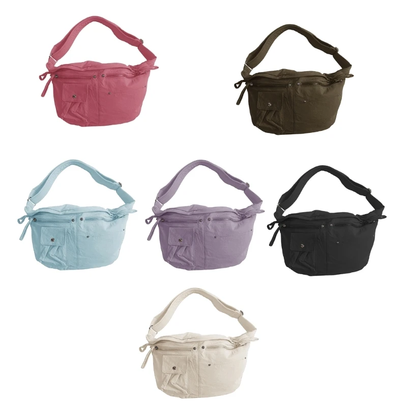 Stylish Nylon Waist Bag for Women Versatile Crossbody Shoulder and Chest Bag with Adjustable Strap
Stylish Nylon Waist Bag for Women Versatile Crossbody Shoulder and Chest Bag with Adjustable Strap