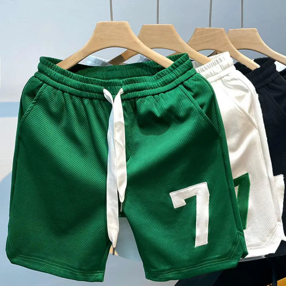 Lightweight Beachwear Pants Breathable Quick Dry Men's Gym Shorts with Drawstring Elastic Waist Soft Pockets Number for Fitness
Lightweight Beachwear Pants Breathable Quick Dry Men's Gym Shorts with Drawstring Elastic Waist Soft Pockets Number for Fitness