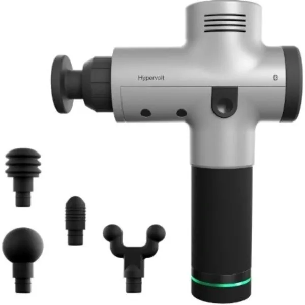 Hypervolt Bluetooth, с бесшумной технологией скольжения-ручной перкуссионный массажный пистолет | 3 скорости, 5 сменных головок
Hypervolt Bluetooth, с бесшумной технологией скольжения-ручной перкуссионный массажный пистолет | 3 скорости, 5 сменных головок