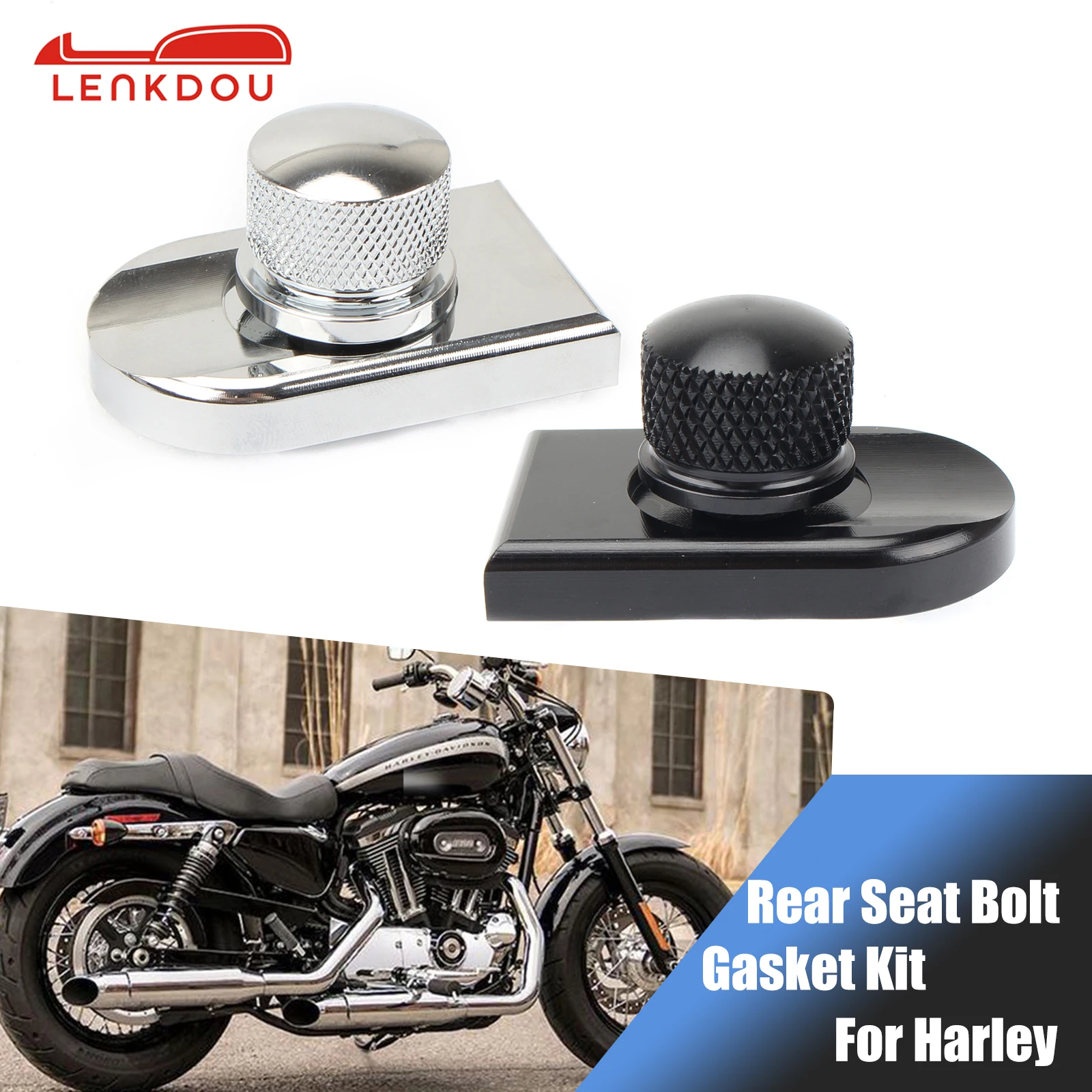 Rear Seat Bolt Screw Gasket Kit For Harley Sportster Dyna Softail Touring Custom Chopper Bobber Motorcycle Accessories Tab Cover
Rear Seat Bolt Screw Gasket Kit For Harley Sportster Dyna Softail Touring Custom Chopper Bobber Motorcycle Accessories Tab Cover