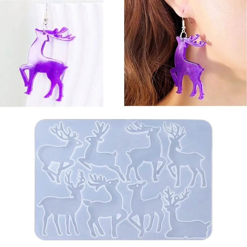 Silicone Earrings Mold Epoxy Resin Mould Jewelry Casting Tools Earring Hooks DIY Dropship
Silicone Earrings Mold Epoxy Resin Mould Jewelry Casting Tools Earring Hooks DIY Dropship