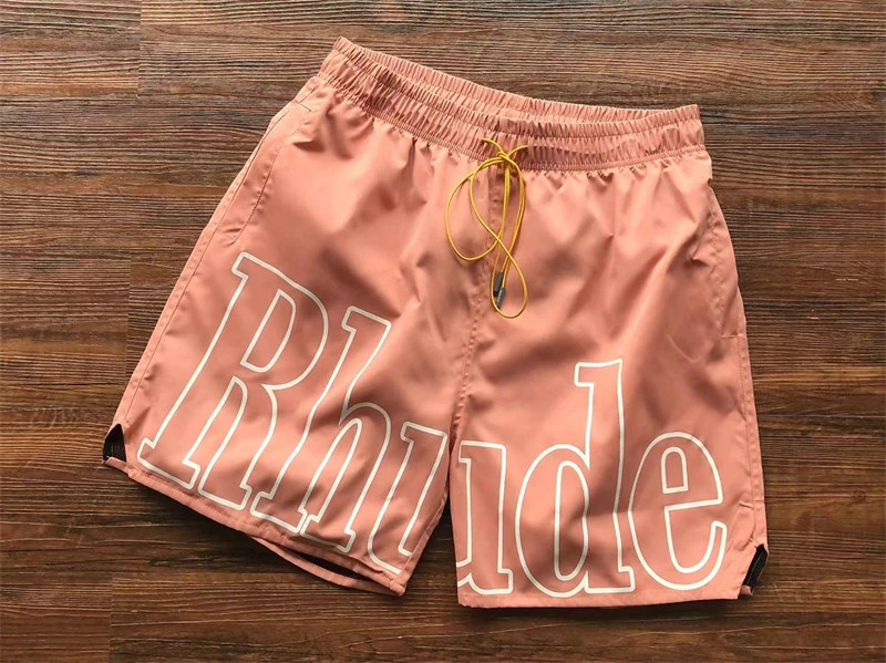 23SS New StyleRhude Blue Pink Green Black Shorts Men Women 1:1 Best Quality Drawstring Inside Mesh
23SS New StyleRhude Blue Pink Green Black Shorts Men Women 1:1 Best Quality Drawstring Inside Mesh