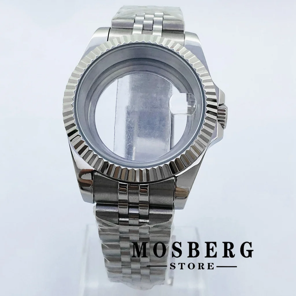 40 мм ремешок для часов, из нержавеющей стали с сапфировым стеклом для часов NH35 NH36 ETA2824 PT5000 ST2130, детали автоматического часового механизма 
40 мм ремешок для часов, из нержавеющей стали с сапфировым стеклом для часов NH35 NH36 ETA2824 PT5000 ST2130, детали автоматического часового механизма