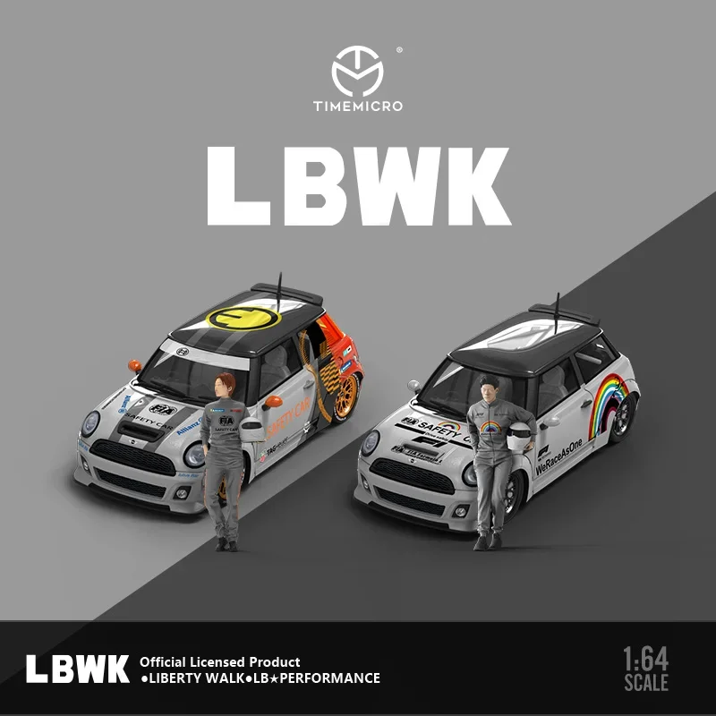 TimeMicro 1:64 LBWK Мини Радуга/оранжевый безопасность автомобиля литье под давлением Коллекционная Миниатюрная модель автомобиля
TimeMicro 1:64 LBWK Мини Радуга/оранжевый безопасность автомобиля литье под давлением Коллекционная Миниатюрная модель автомобиля