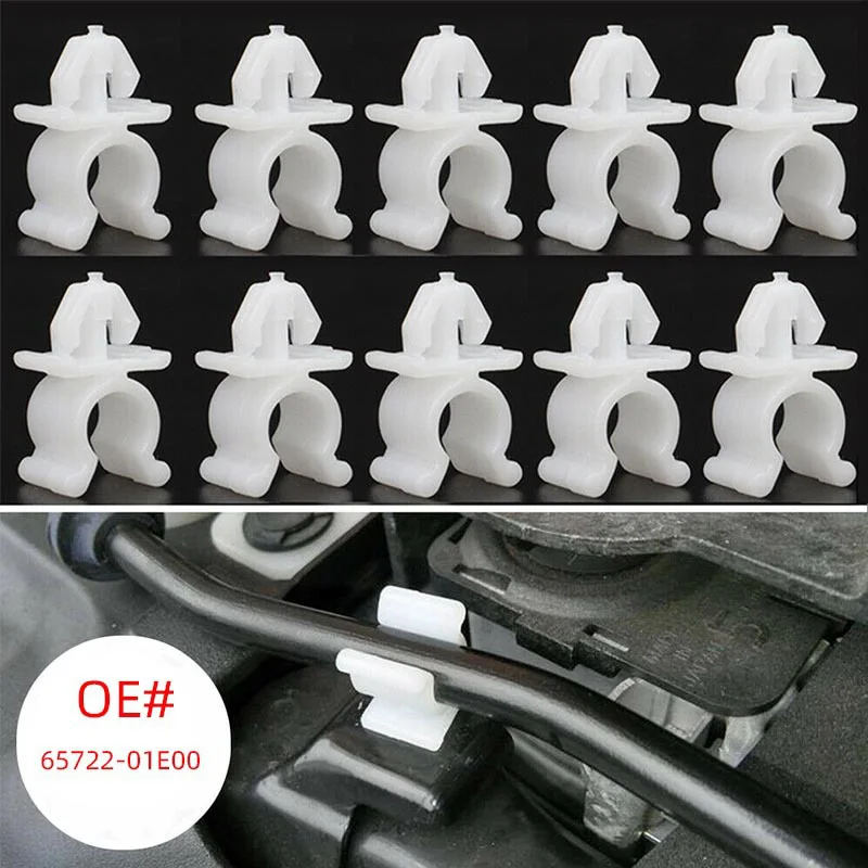 10Pcs Bonnet Hood Rod Holder Clip for Nissan Pathfinder Navara Skyline X-Trail T30 Auto Fastener Car Accessories
10Pcs Bonnet Hood Rod Holder Clip for Nissan Pathfinder Navara Skyline X-Trail T30 Auto Fastener Car Accessories