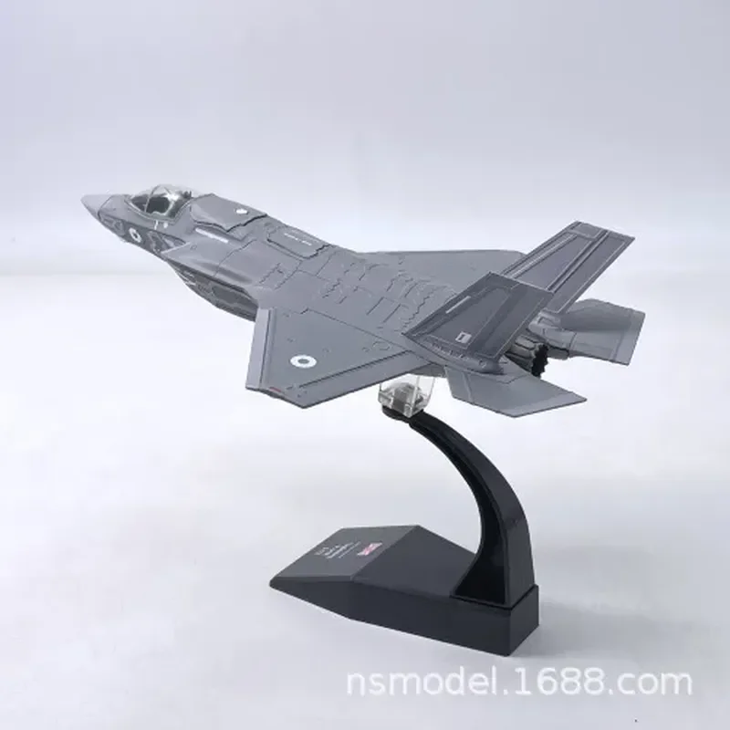 

Cross Border 1:72 F-35b Flight Mode Air Force Simulation Alloy Fighter Aircraft Model Gift Box Holiday Gift Home Decor Pieces