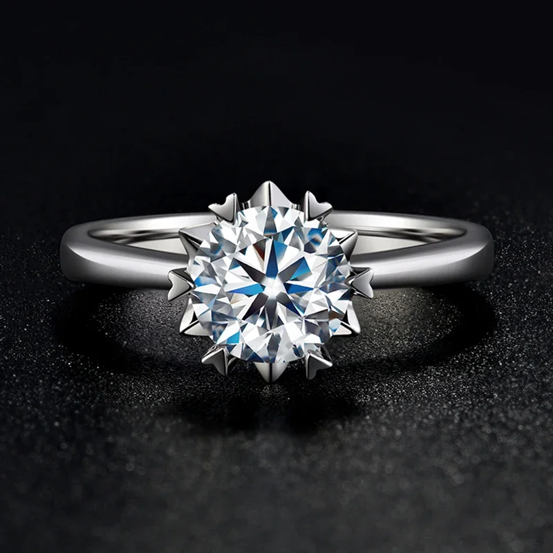 BOEYCJR под заказ 18K 750Au золото 1ct D Цвет VVS Муассанит Снежинка фотосессия для женщин
BOEYCJR под заказ 18K 750Au золото 1ct D Цвет VVS Муассанит Снежинка фотосессия для женщин