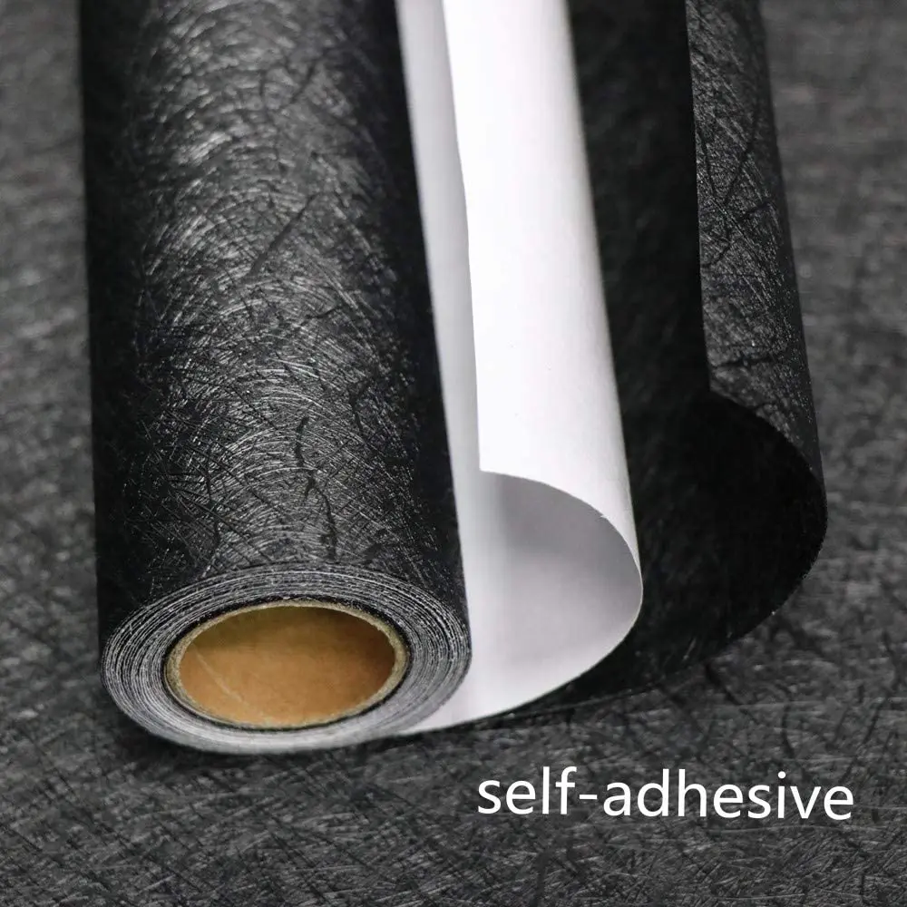 Removable Vinyl Black Peel and Stick Wall Sticker Embossed Self Adhesive Black Silk Wallpaper Waterproof Furniture Decor
Removable Vinyl Black Peel and Stick Wall Sticker Embossed Self Adhesive Black Silk Wallpaper Waterproof Furniture Decor