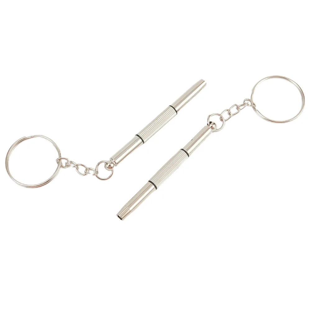 2PC Mini Screwdriver 3in1 Glasses Phone Watch 1.7/2.6mm Hex Slotted Screwdrivers Screw Repair Tool Keyring Keychain For Phillips
2PC Mini Screwdriver 3in1 Glasses Phone Watch 1.7/2.6mm Hex Slotted Screwdrivers Screw Repair Tool Keyring Keychain For Phillips