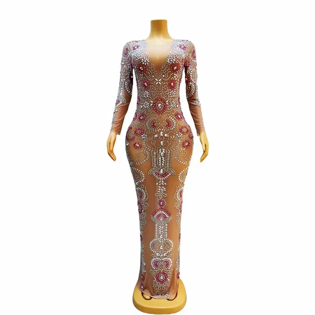 Birthday Celebrate Sexy Nude TransparentSilver Rhinestone Crystals Sparkling StyleDress Stones Outfit Prom Party Dancer
Birthday Celebrate Sexy Nude TransparentSilver Rhinestone Crystals Sparkling StyleDress Stones Outfit Prom Party Dancer