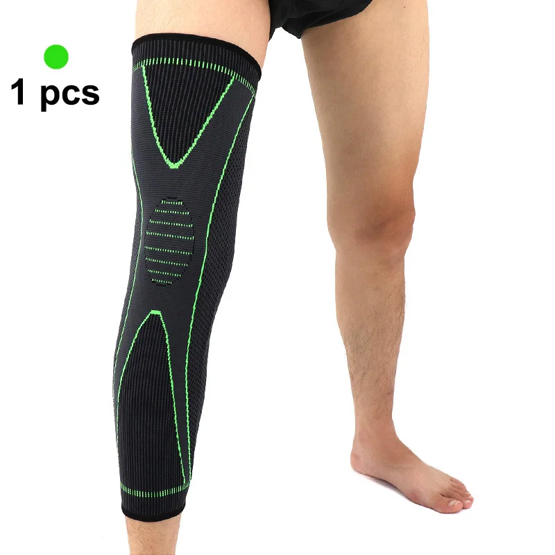 1PC Pressurizable Long Knee Pad Nylon Cotton Elastic Kneepads No Bandage or With Bandage Soft Adjustable Knee Brace Protector
1PC Pressurizable Long Knee Pad Nylon Cotton Elastic Kneepads No Bandage or With Bandage Soft Adjustable Knee Brace Protector