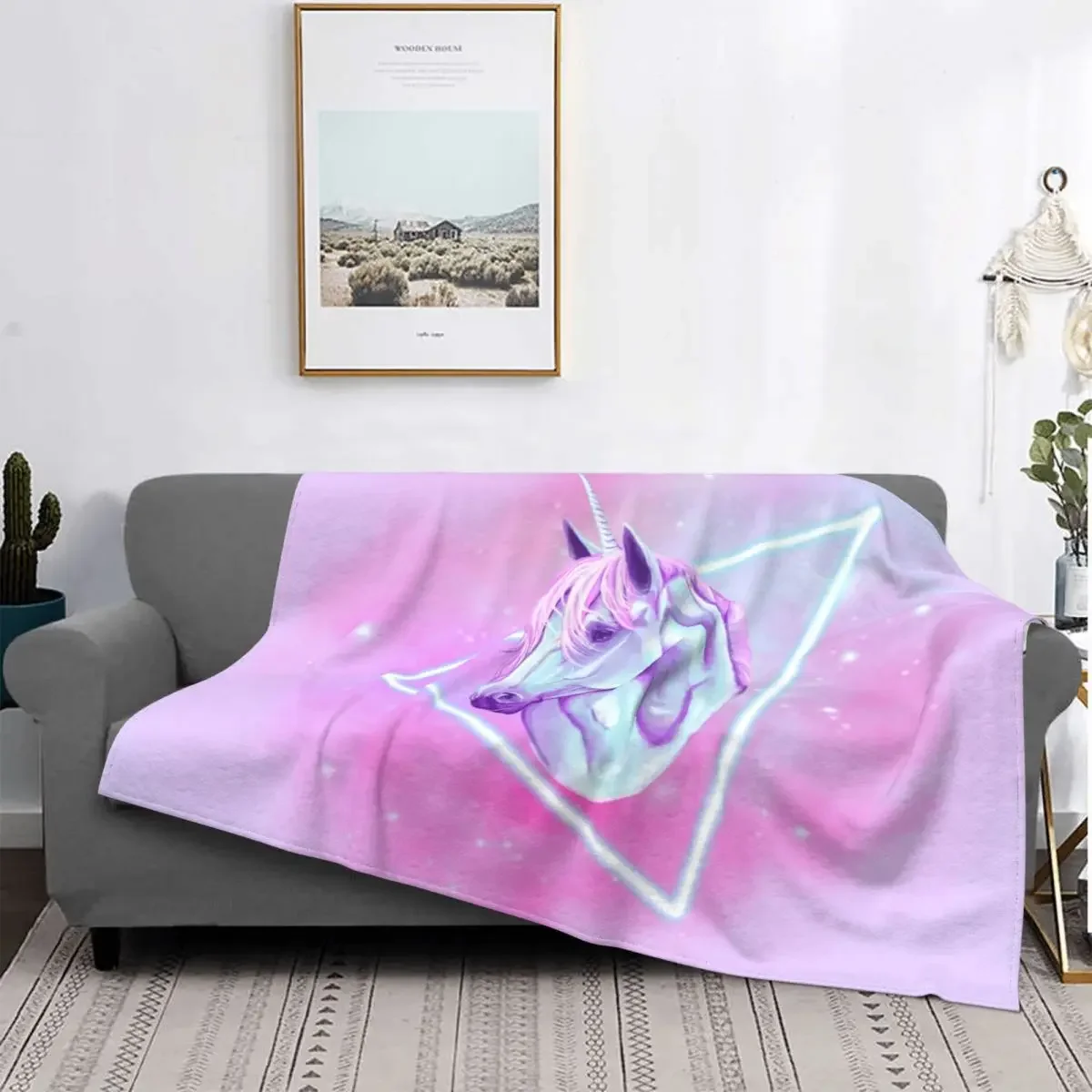 Stay Magical 80's Unicorn Blankets Velvet Print Mythical Portable Warm Throw Blankets for Bed Office Bedding Throws
Stay Magical 80's Unicorn Blankets Velvet Print Mythical Portable Warm Throw Blankets for Bed Office Bedding Throws