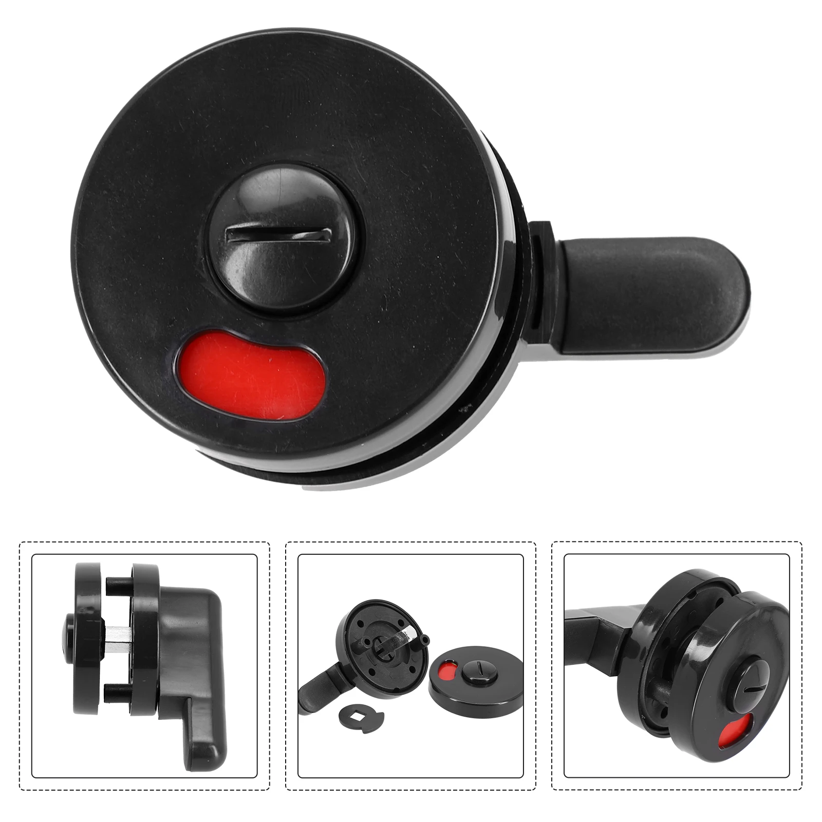 Indicator Door Lock Universal Black Privacy Toilet Bathroom Shower Indicator Door Lock Bolt High-Quality Home Tool Accessories
Indicator Door Lock Universal Black Privacy Toilet Bathroom Shower Indicator Door Lock Bolt High-Quality Home Tool Accessories