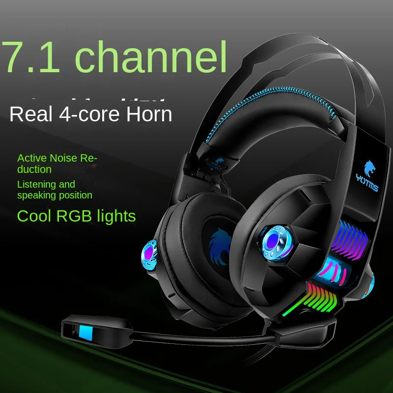 Computer headsets wear esports games dedicated wired headsets with wheat network red anchor BB recommended male
Computer headsets wear esports games dedicated wired headsets with wheat network red anchor BB recommended male