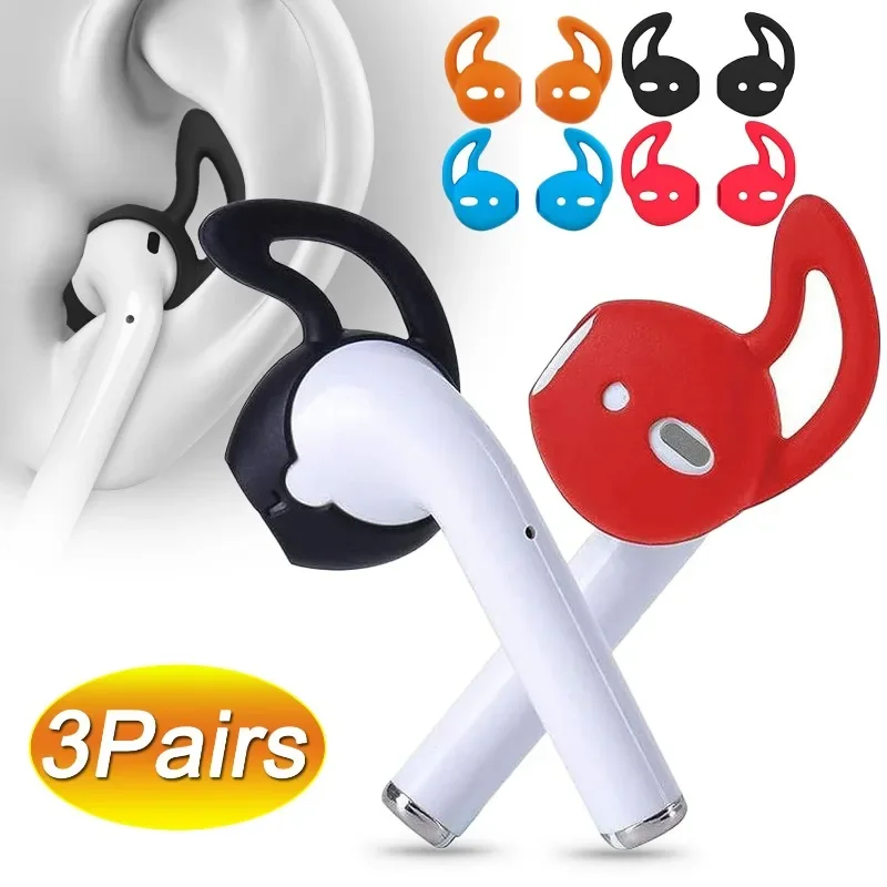 Сменные силиконовые насадки для наушников AirPods 1/2, противоскользящие насадки для наушников, противоударные ушные крючки, защитный чехол, аксессуары для наушников
Сменные силиконовые насадки для наушников AirPods 1/2, противоскользящие насадки для наушников, противоударные ушные крючки, защитный чехол, аксессуары для наушников