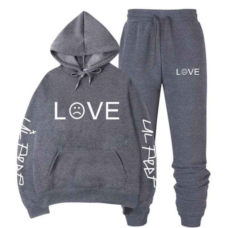 Singer Lil Peep Hooded Sweater Men Spring and Autumn Seasons Set For Men Youth Hooded Sweatshirt Women Sports Pants
Singer Lil Peep Hooded Sweater Men Spring and Autumn Seasons Set For Men Youth Hooded Sweatshirt Women Sports Pants