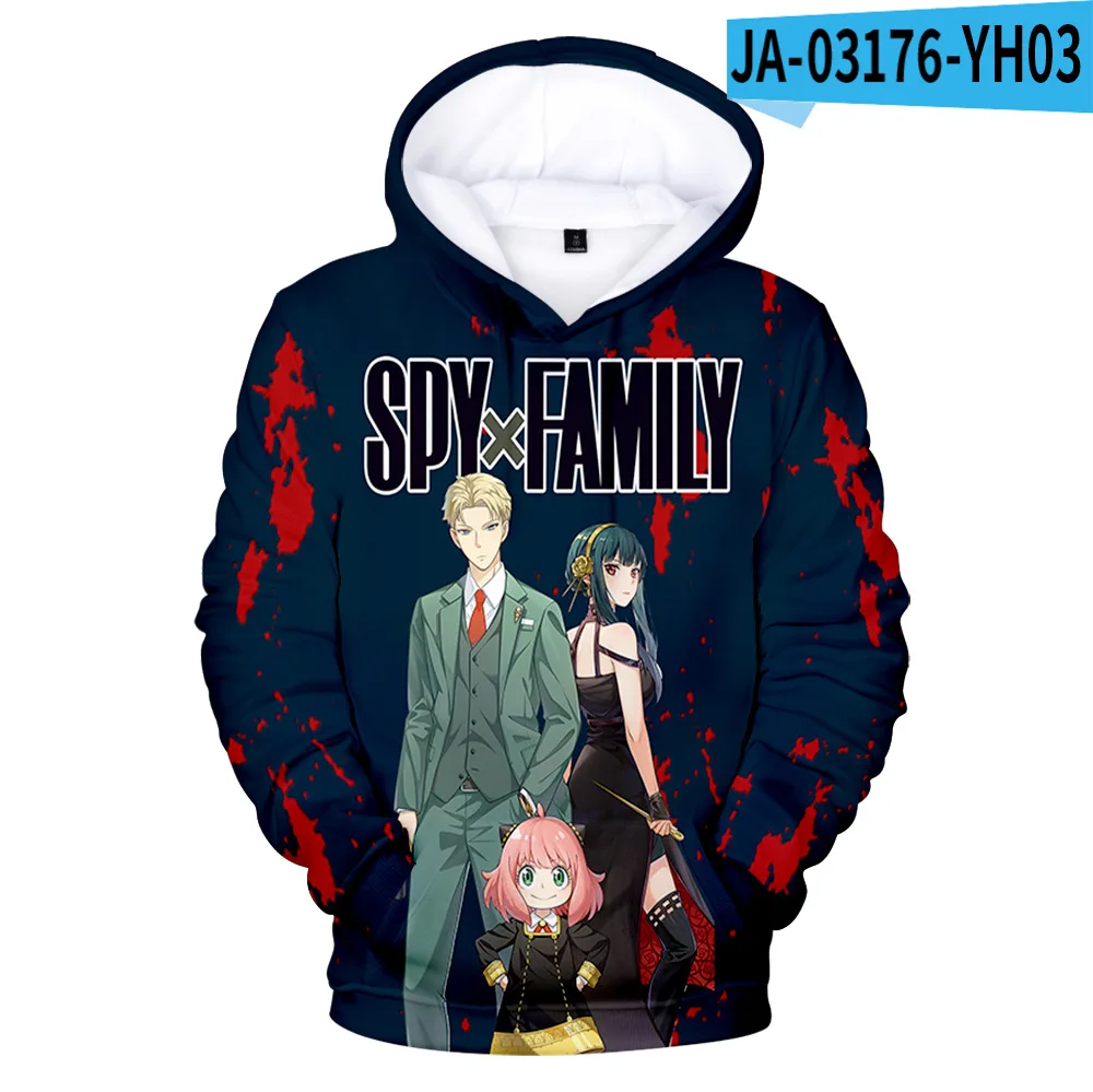 Anime SPY×FAMILY Hoodie 3D Printed Men/Women Casual Fashion Hooded Shirt Kids Long Sleeves Sweatshirts Oversized Unisex Clothing
Anime SPY×FAMILY Hoodie 3D Printed Men/Women Casual Fashion Hooded Shirt Kids Long Sleeves Sweatshirts Oversized Unisex Clothing