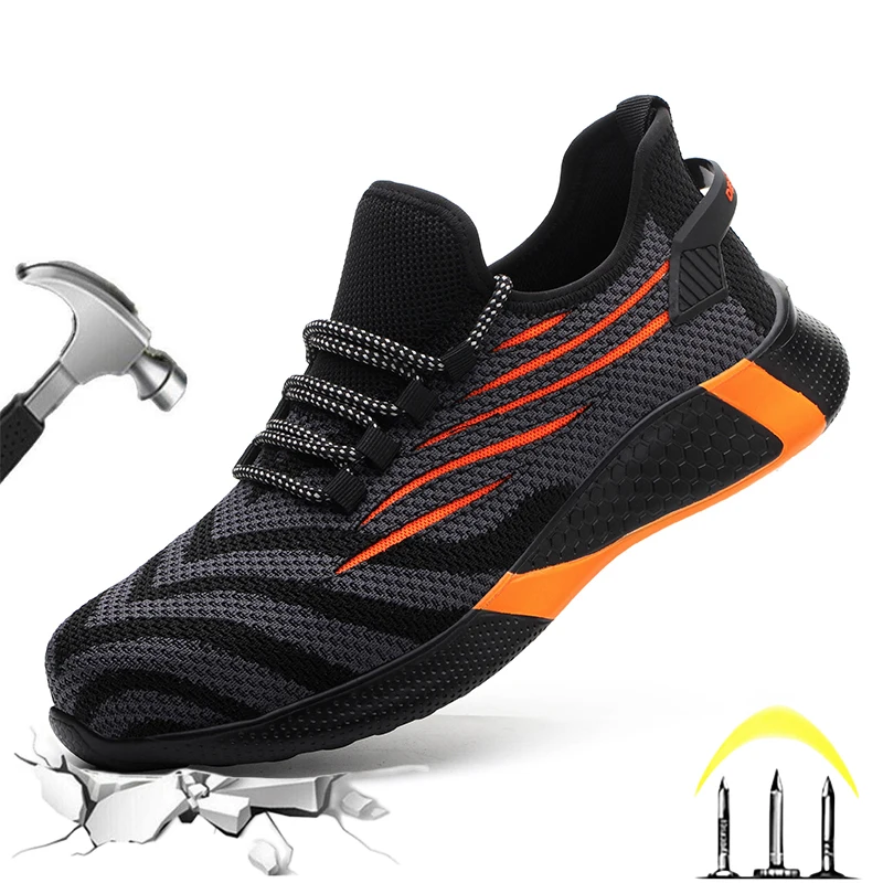 Mesh Steel Toe Cap Safety Work For Men Shoes Non Slip Light Breathable Sneaker Puncture Proof Male Sneakers Outdoor Boots Women
Mesh Steel Toe Cap Safety Work For Men Shoes Non Slip Light Breathable Sneaker Puncture Proof Male Sneakers Outdoor Boots Women