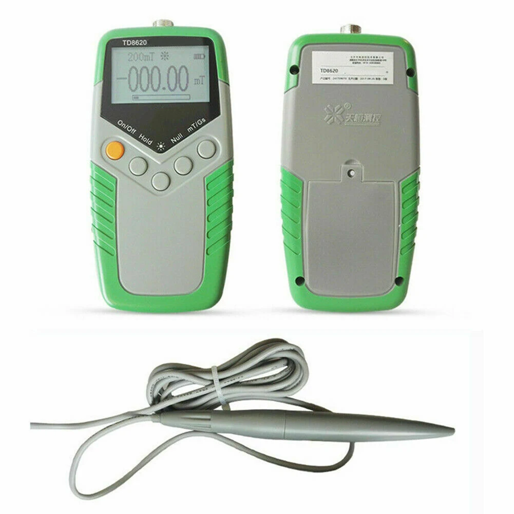 Тестер магнитного поля TD8620, ручной измеритель плотности магнитного флюса с подсветкой, Диапазон отображения 0 2400mT
Тестер магнитного поля TD8620, ручной измеритель плотности магнитного флюса с подсветкой, Диапазон отображения 0 2400mT