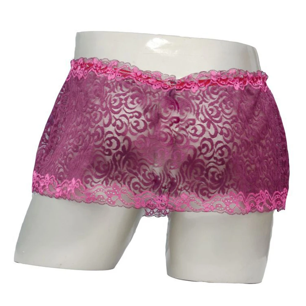 Sissy Lace Underwear Skirt for Men Seductive Lingerie Panties Comfortable and Breathable Perfect for Clubwear Black Purple
Sissy Lace Underwear Skirt for Men Seductive Lingerie Panties Comfortable and Breathable Perfect for Clubwear Black Purple