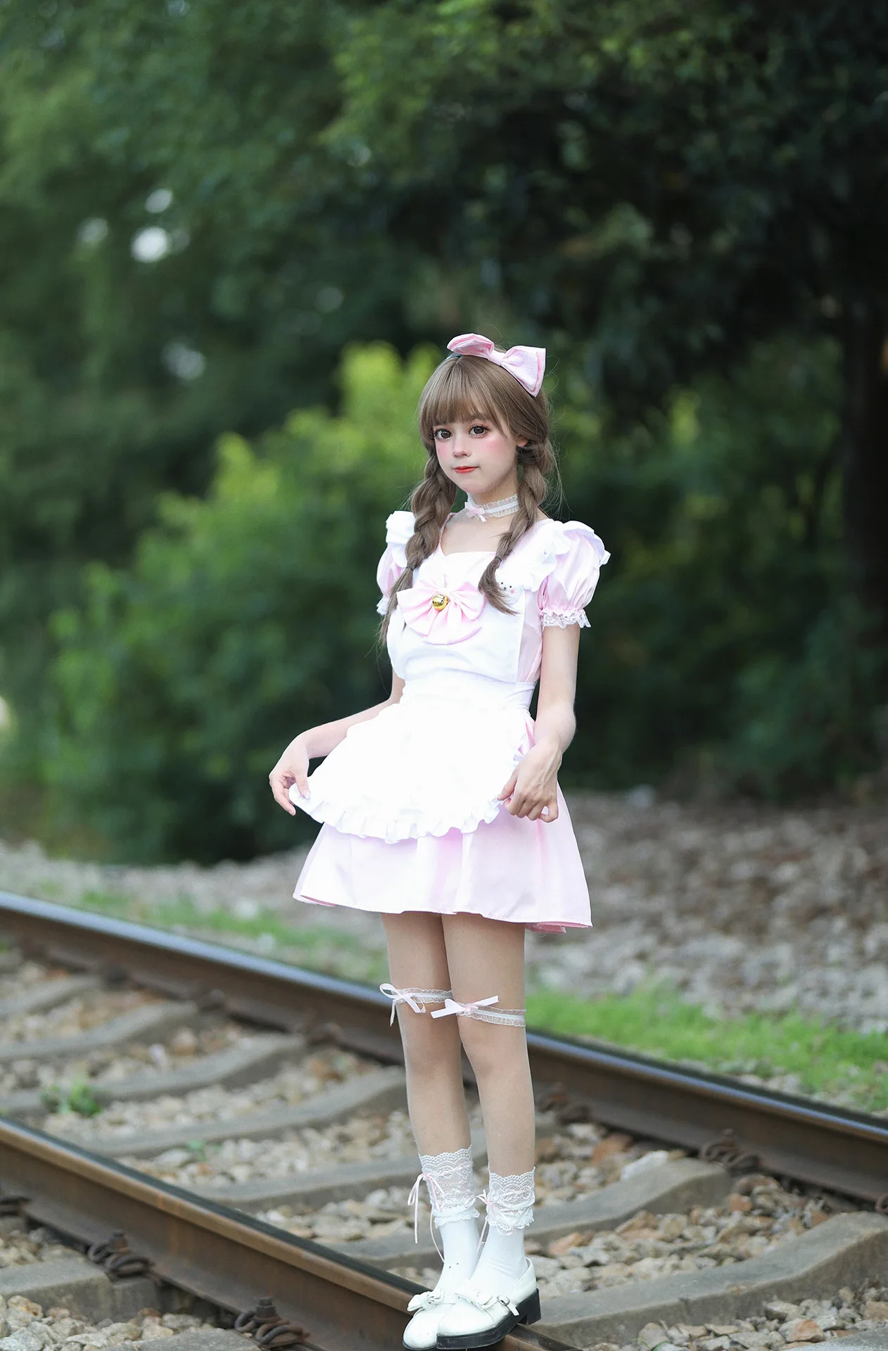 Cat Girl Maid Cosplay Kleid Japan Anime Lolita Coffee Waitress Halloween Outfit 43 Cat Girl Maid Cosplay Kleid Japan Anime Lolita Coffee Waitress Halloween Outfit 32
