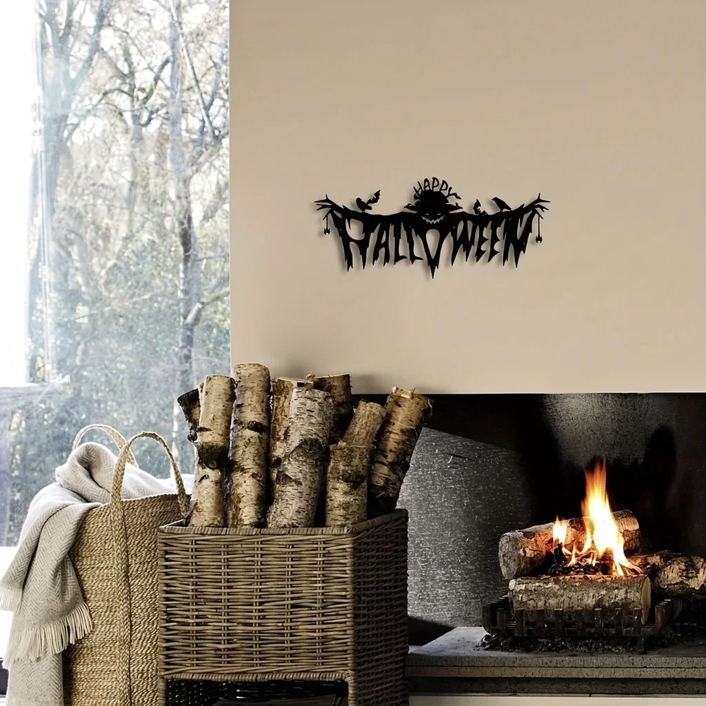 HELLOYOUNG Halloween Theme Home Decor Wall Art Decorations Indoor Living Room Black Classic Room Decor Metal Wall Hanging Decor
HELLOYOUNG Halloween Theme Home Decor Wall Art Decorations Indoor Living Room Black Classic Room Decor Metal Wall Hanging Decor