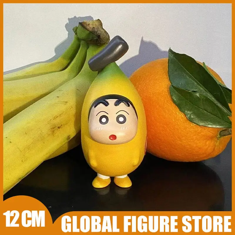 

Карандаш 12 см Shin-chan фигуры Новый GK банан карандаш милые забавные фрукты серия Новая Модель шасси автомобиля коллекционные статуи игрушки подарки